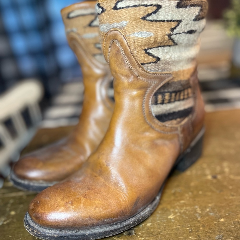 Freebird Shine Boots (Cognac)